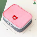 Emergency First Aid Kit Small Medicine Kit Epidemic Prevention Kit Convenient Travel Storage Heart-shaped and Cute Storage