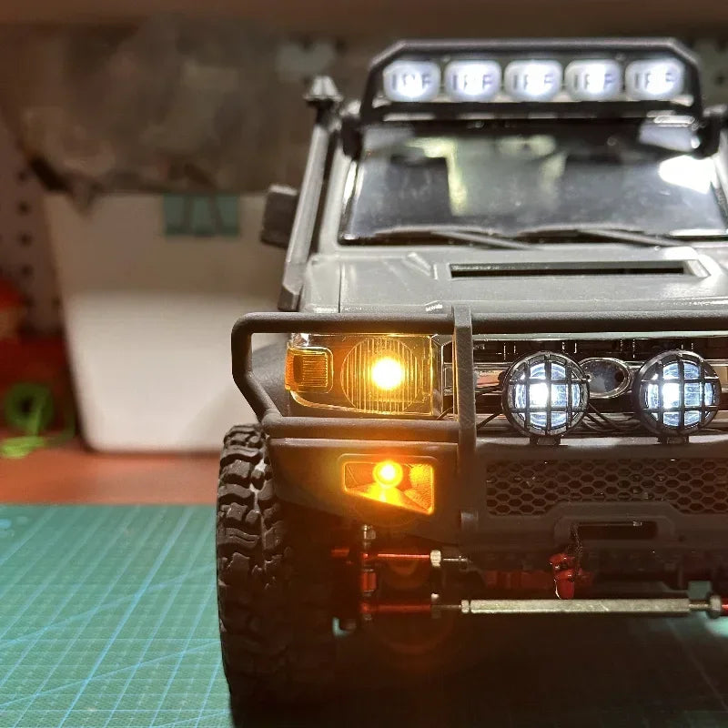 Short Truck Half Truck Off-road Vehicle Accessories Bumper ARB Style Modification Suitable for Remote Control Car MN82
