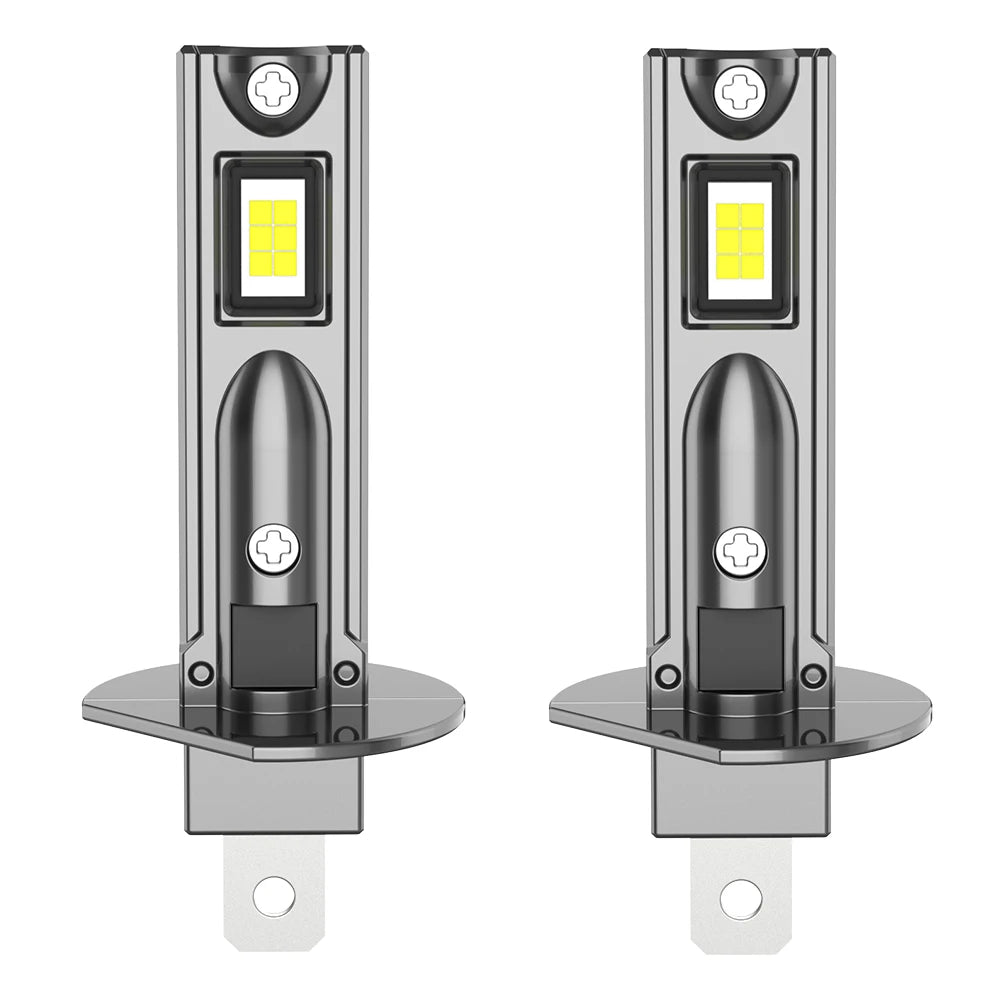 LED H1 Bulb CANBUS Car Headlight Super Bright Auto Lights Mini Wireless Spotlights Fog Lamp LED 6000K Headlamp Plug&Play 12V