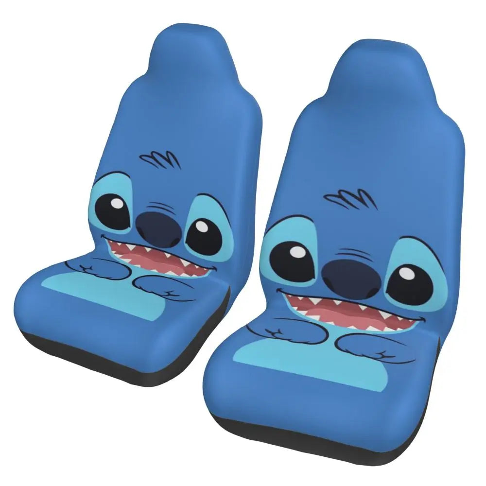 Stitches Car Accessory Seat Covers for Front Seats Interior Auto Truck Van SUV Cars High Quality Cover Set of 2