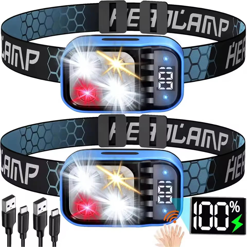 Led Front Lamp Long Lasting Rechargeable Lamps High Power Led Flashlights Nextorch Flashlight on the Forehead Flashlight Helmet