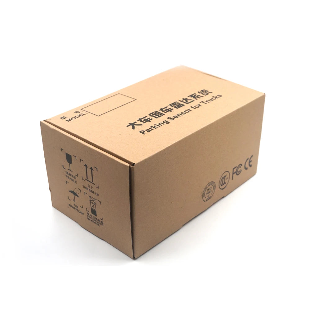 Car Parking Radar Sensor Monitor System For Truck Forklift Van Caravan Trailers Camper Bus Truck