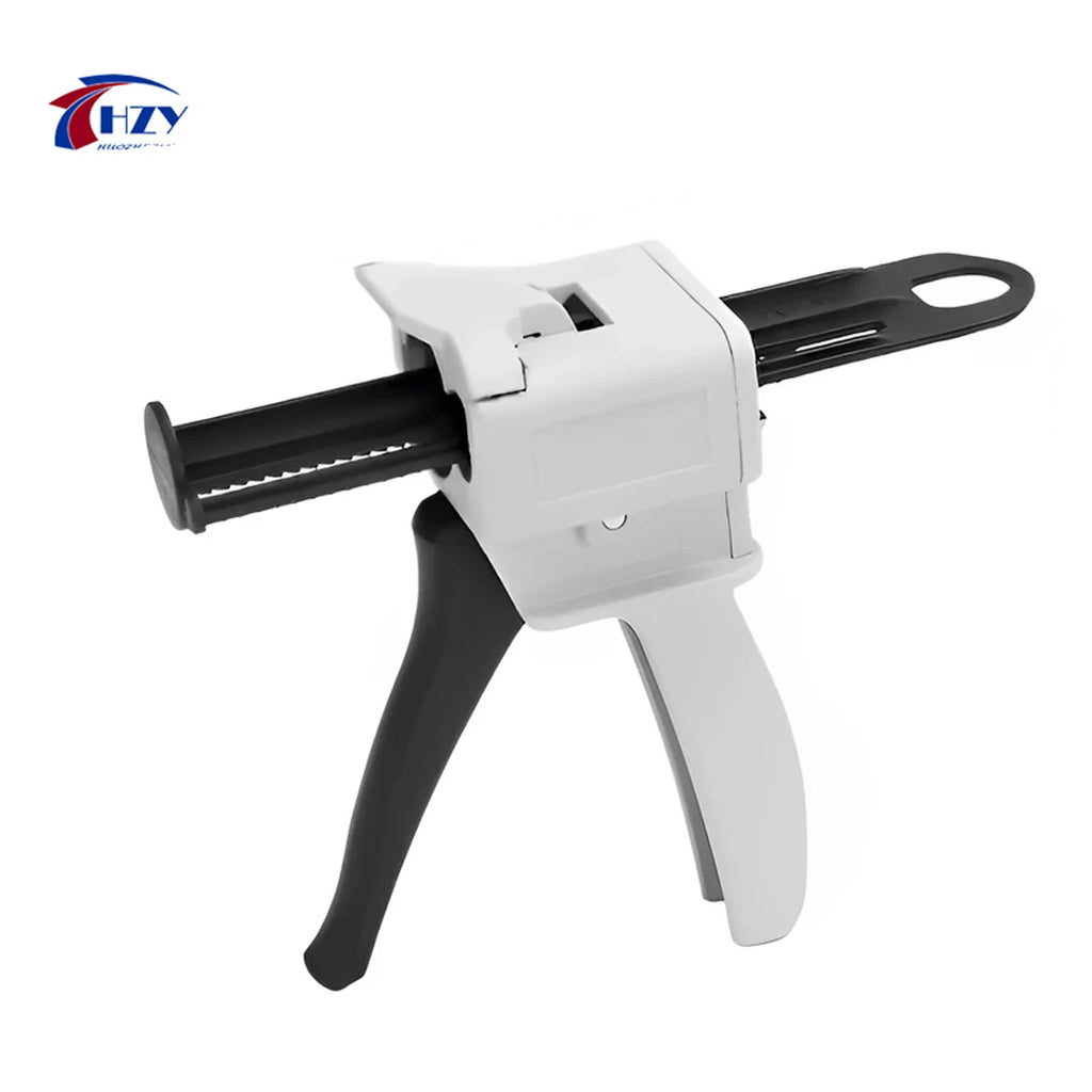 HZY 10:1 Manual Glue Gun AB Epoxy Sealant Glue Gun 50ml Dispensing Gun Applicator Glue Adhensive Squeeze Mixed Caulking Gun