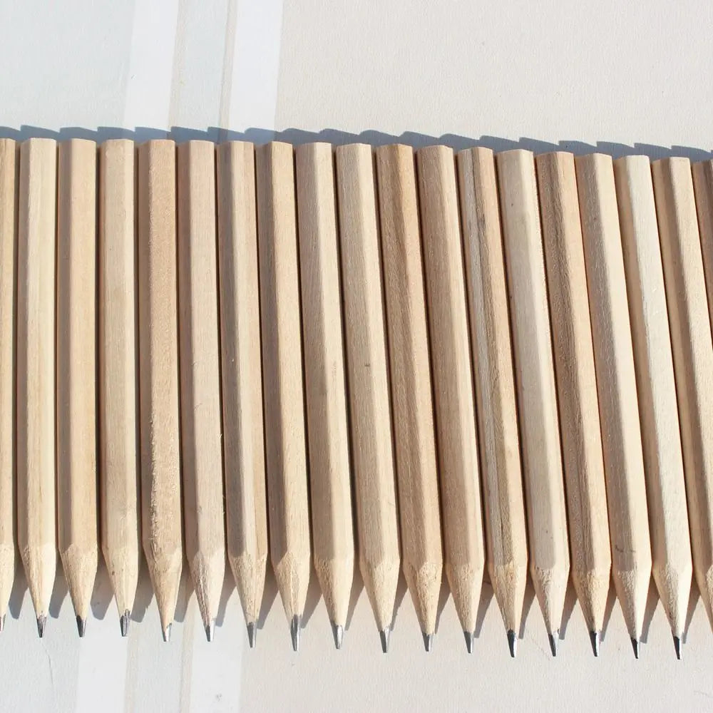 Beginner Drawing Tool Short Pencils Hexagonal Calligraphy Wood Pencil Comfortable Mini Sketching Pencils Back To School