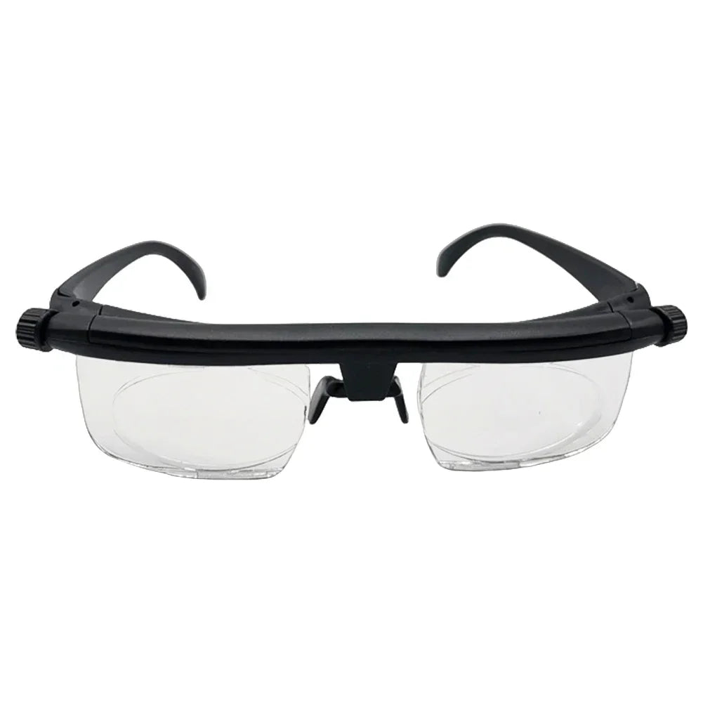 Adjustable Degree Reading Glasses Focal Length Correction Vision Zoom Reading Glasses Auto Adjusting Magnifie Elderly Read Tools
