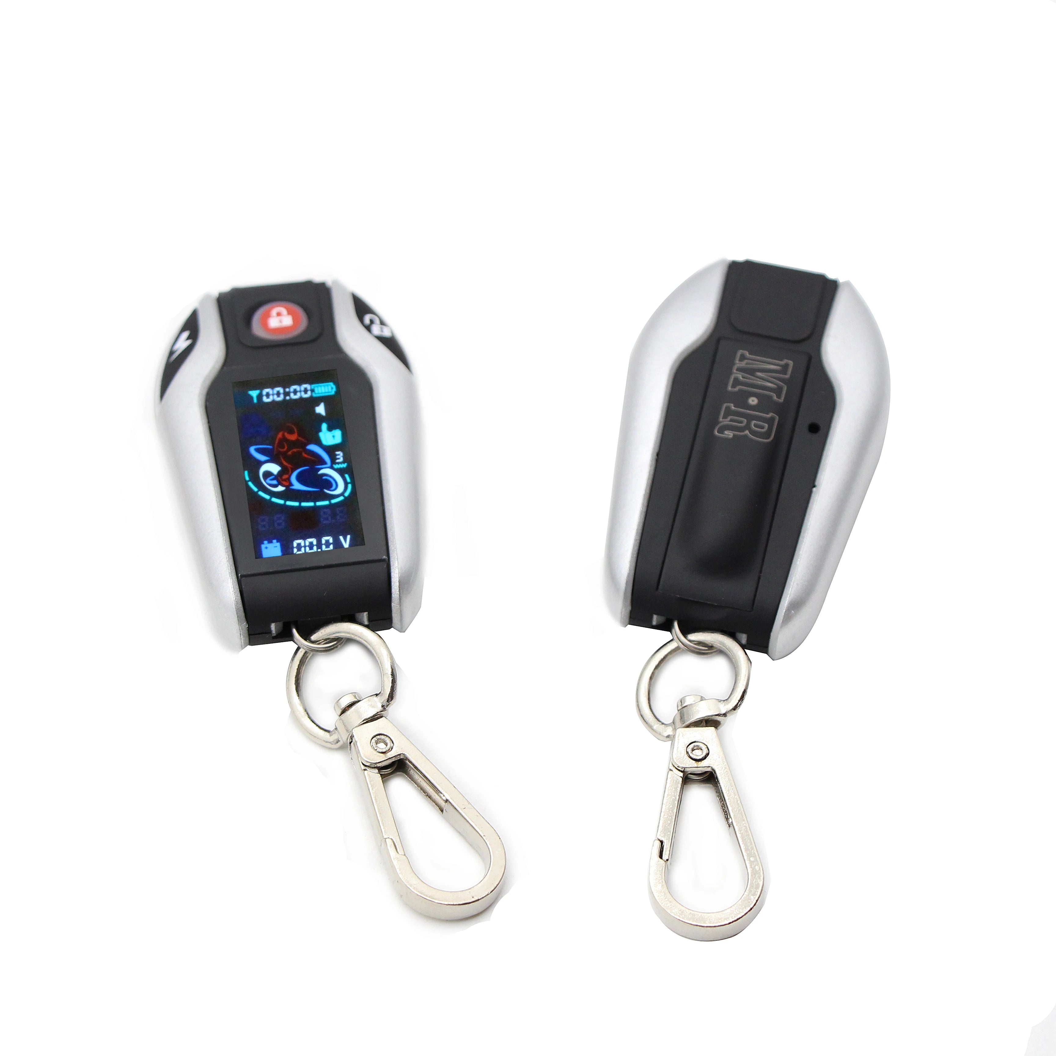 Electric Motorcycle e-Bike Two Way Alarm System 48V 60V 72V 84V 96V 108v 120V 132v Anti-theft Alarm Device Tire Pressure Monitor