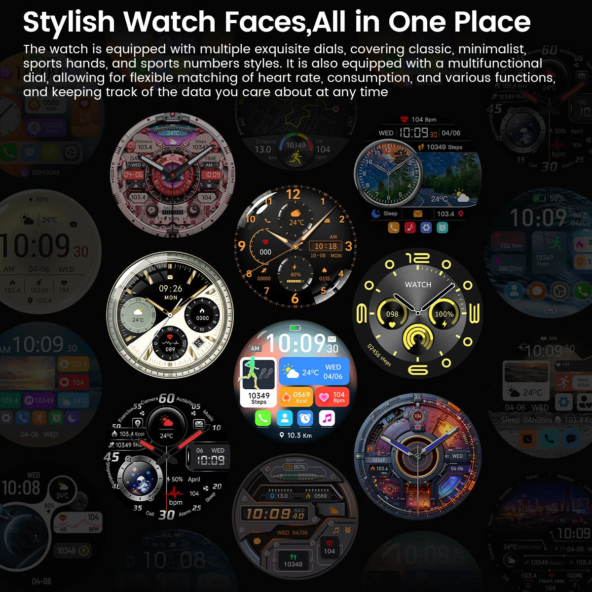 2025 New GUHUAVMI GT5 Pro Smart Watch Men HD AMOLED Screen GPS Motion trajectory HeartRate Bluetooth Call 1.52" SmartWatch IP68