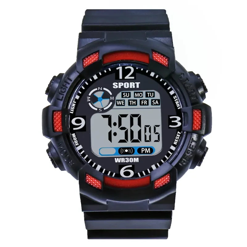 Military Digital Watch for Men Outdoor Men's Sports Watches Clock Waterproof Luminous Chronograph Student Electronic Wristwatch