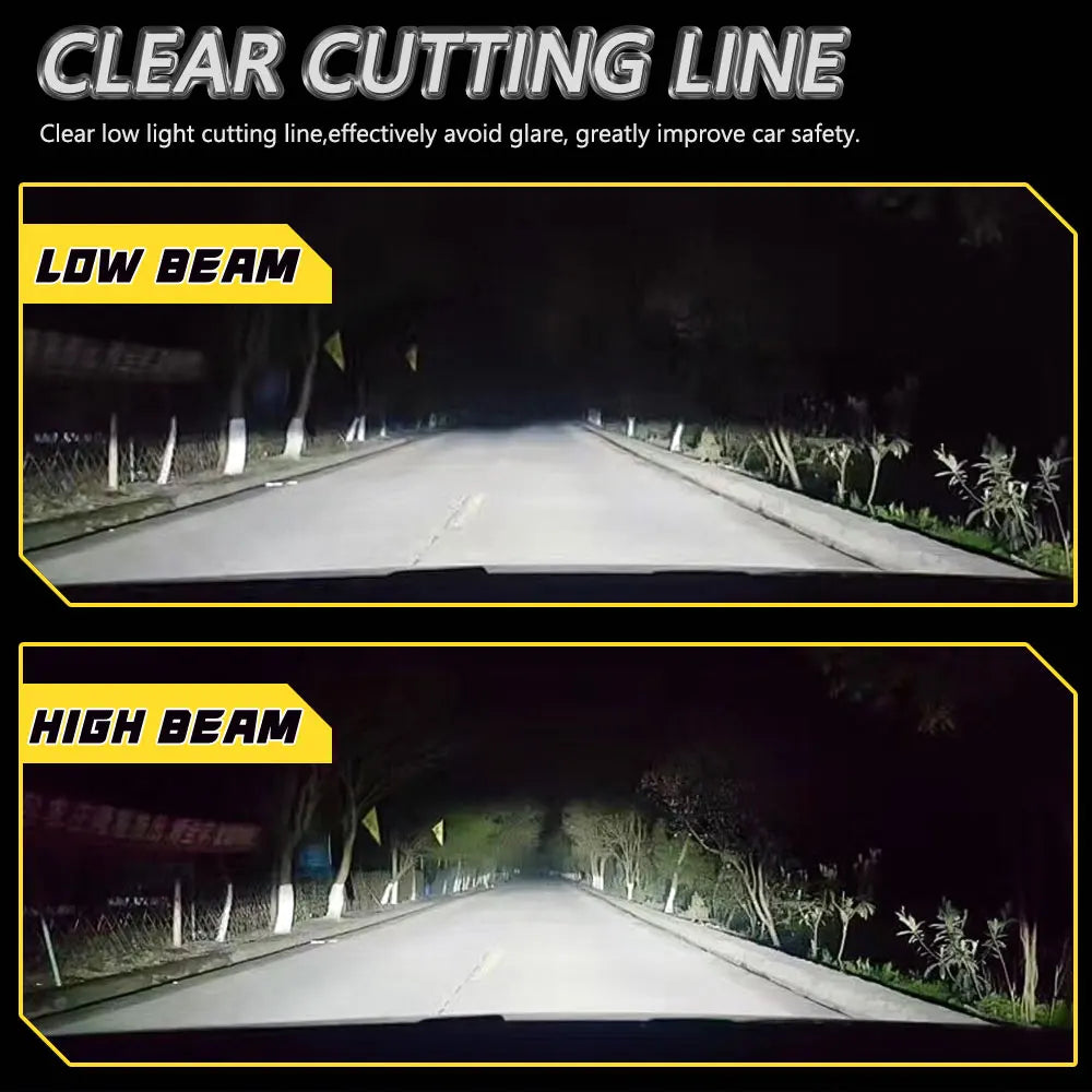 LED H1 Bulb CANBUS Car Headlight Super Bright Auto Lights Mini Wireless Spotlights Fog Lamp LED 6000K Headlamp Plug&Play 12V