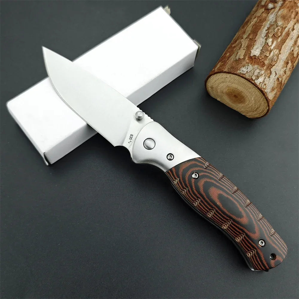 Hunting Knife with Sheath - BK-853 Fixed Blade knives, D2 Steel & G10 Handle for Camping, Survival, EDC Tactical Tool