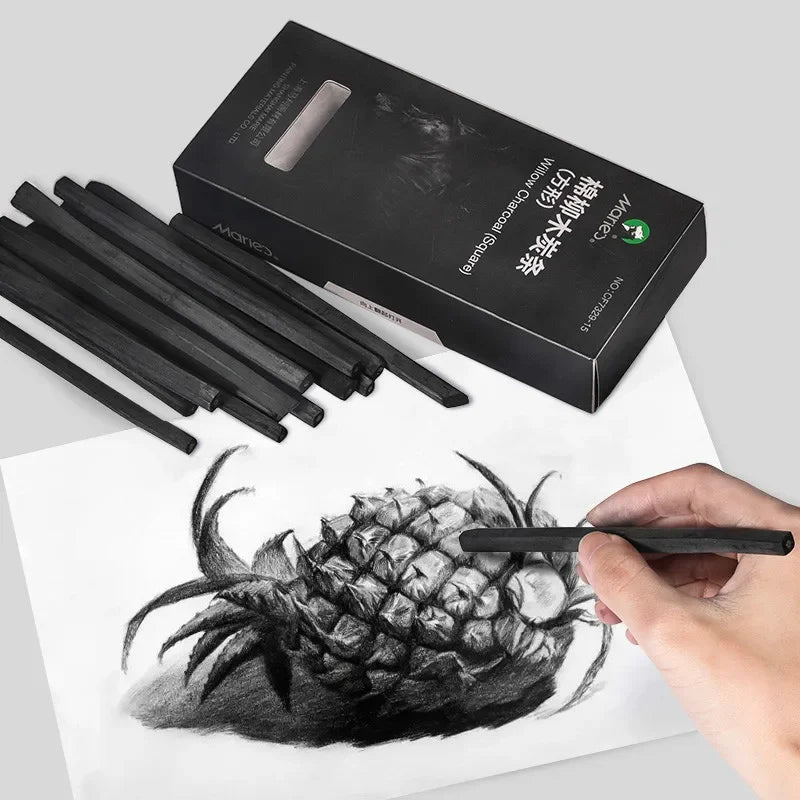 Charcoal Pencil Art Drawing Painting Sketch Charcoal Pencils Carboncillos Para Dibujo Lapices Dibujo Profesional Art Supplies