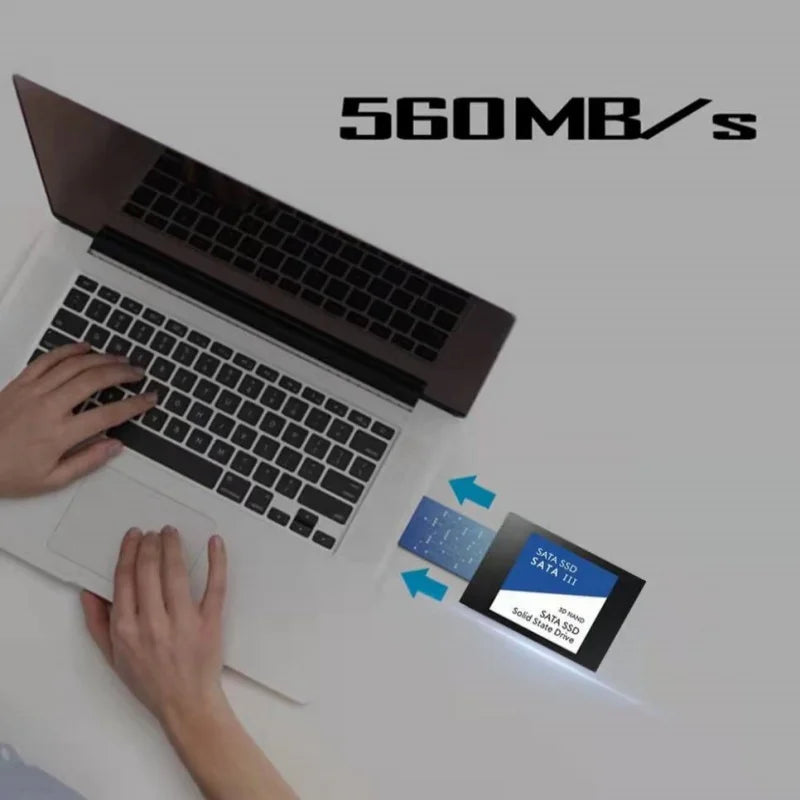 SSD Drive HDD 2.5 Hard Disk SSD 4TB 2TB 128G 240G 1TB 500GB 120GB HD SATA Disk Internal Hard Drive for Laptop Computer