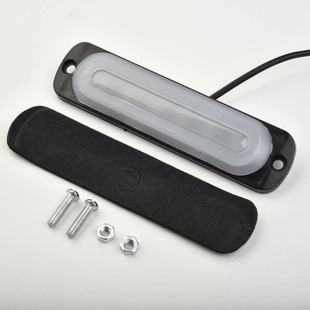 Useful Accessories New Car Light 12V 6 LED Truck 15000K W/ Protective Pad White Anti-collision Fog Lamp Off-Road
