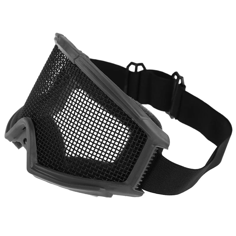Hunting Tactical Eyes Protection Metal Mesh Pinhole Glasses Goggle Cycling Equipment Sunglasses Outdoor Sports Hiking Eyewear