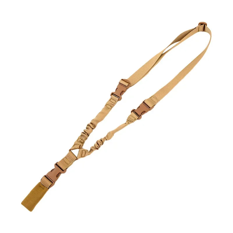 Tactical Gear Tactical Single Point Gun Sling Shoulder Strap Rifle Rope Belt with Metal Buckle Shot Gun Belt Hunting Accessories