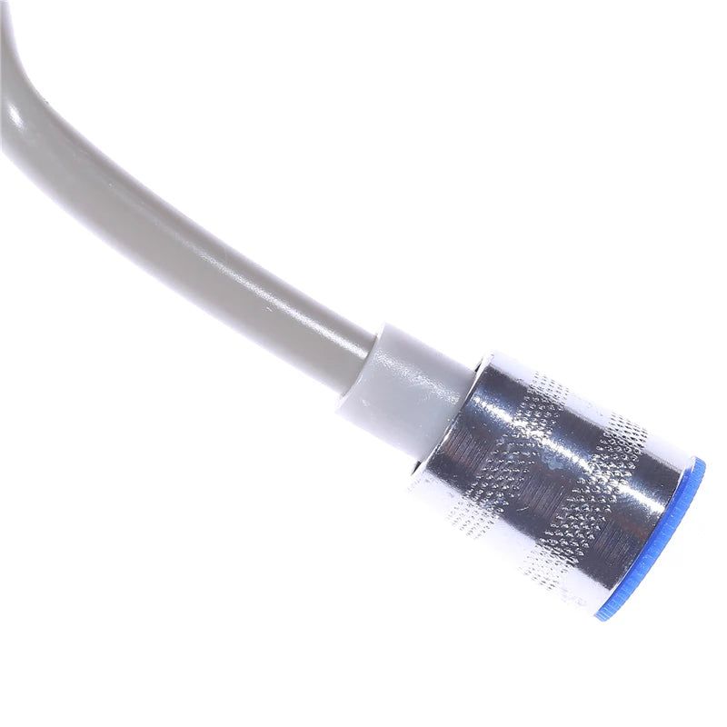 Bathroom Shower Plumbing Hoseswasher Toilet Spray Gun Telephone Wire Telescopic Spring Black White Tube Hose Bathroom Supplies