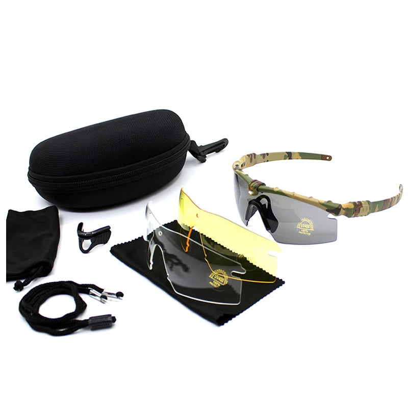 Outdoor Military tactics Glasses 3.0 Ballistic Polarization Goggles Military Hunting Air Gun Shooting Protective Glasses