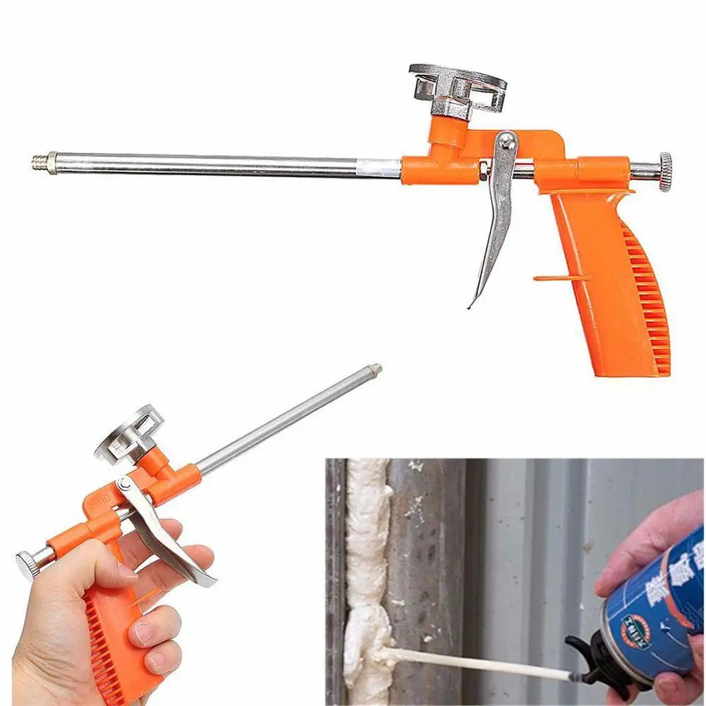 Foaming glue gun all-metal polyurethane foam sealant gun special gun for foam glue guns and metal home furnishing accessories