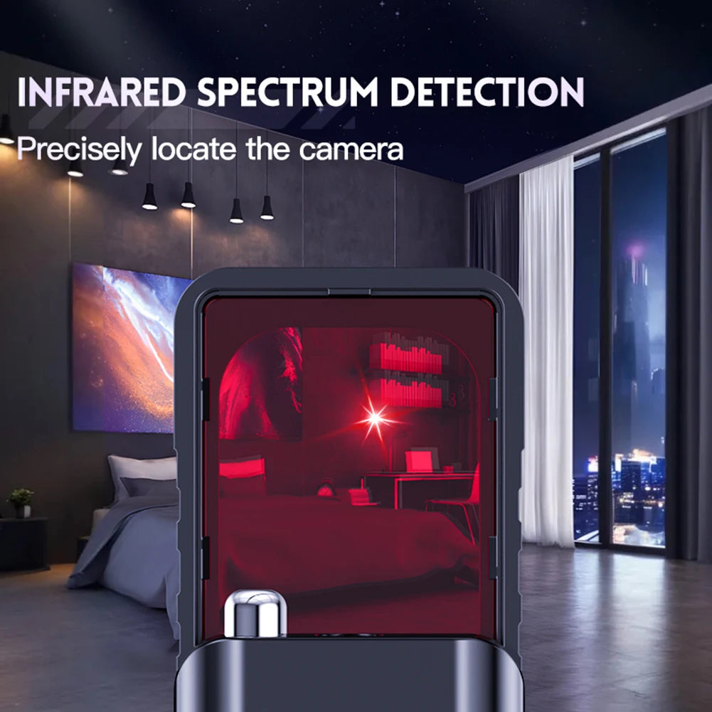 Camera Detector Security Protection Hidden Device GPS Detector Bug Detector Camera Finder for Travel Hotel