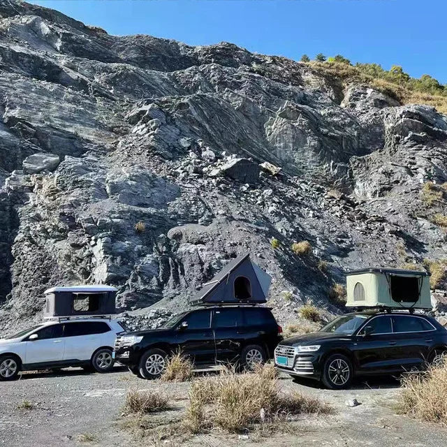 4x4 Camping Car Truck Accessories Hardshell Rooftop Tent Aluminum Ladder