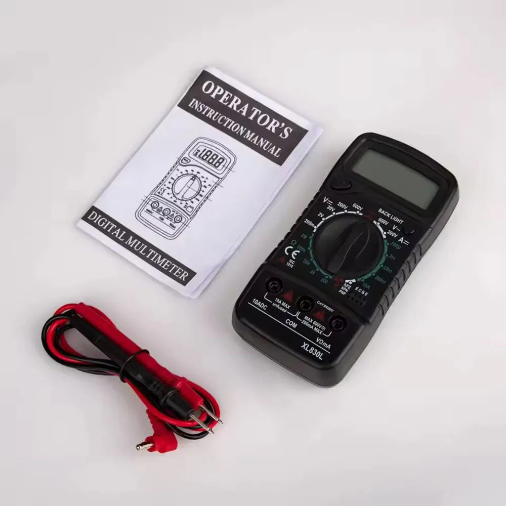 XL830L Digital Multimeter, Esr Meter, Automotive Electrical Testers, Dmm Transistor, Peak Meter, Capacitance Meter