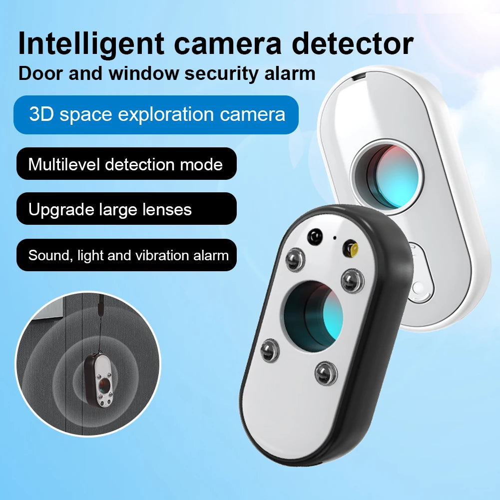 Hidden Devices Camera Bug Detector Portable Privacy Protector Security Protection Hidden Devices Scanner for Travel Office Hotel