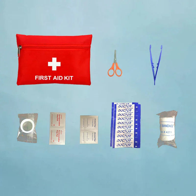 First Aid Kit Car Emergency Kit Rescue Kit Family Outdoor Portable Lifesaving Kit Set
