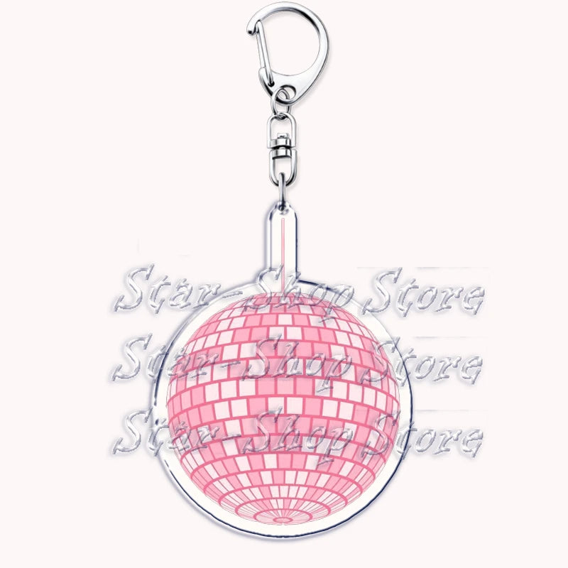 Popular Singer Keychains for Accessories Bag Folklore Eras Tour Evermore Reputation 1989 TTPD Keyring Jewelry Fans Lover Gifts