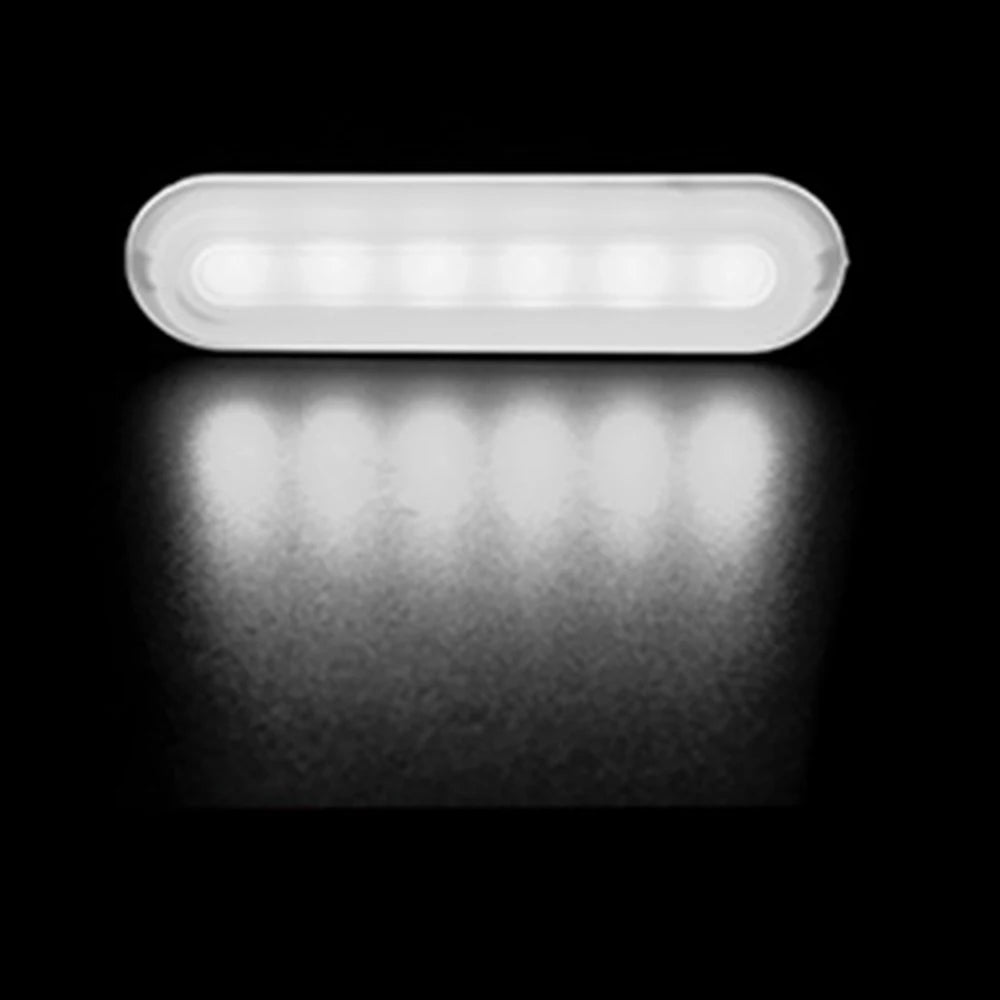 Useful Accessories New Car Light 12V 6 LED Truck 15000K W/ Protective Pad White Anti-collision Fog Lamp Off-Road
