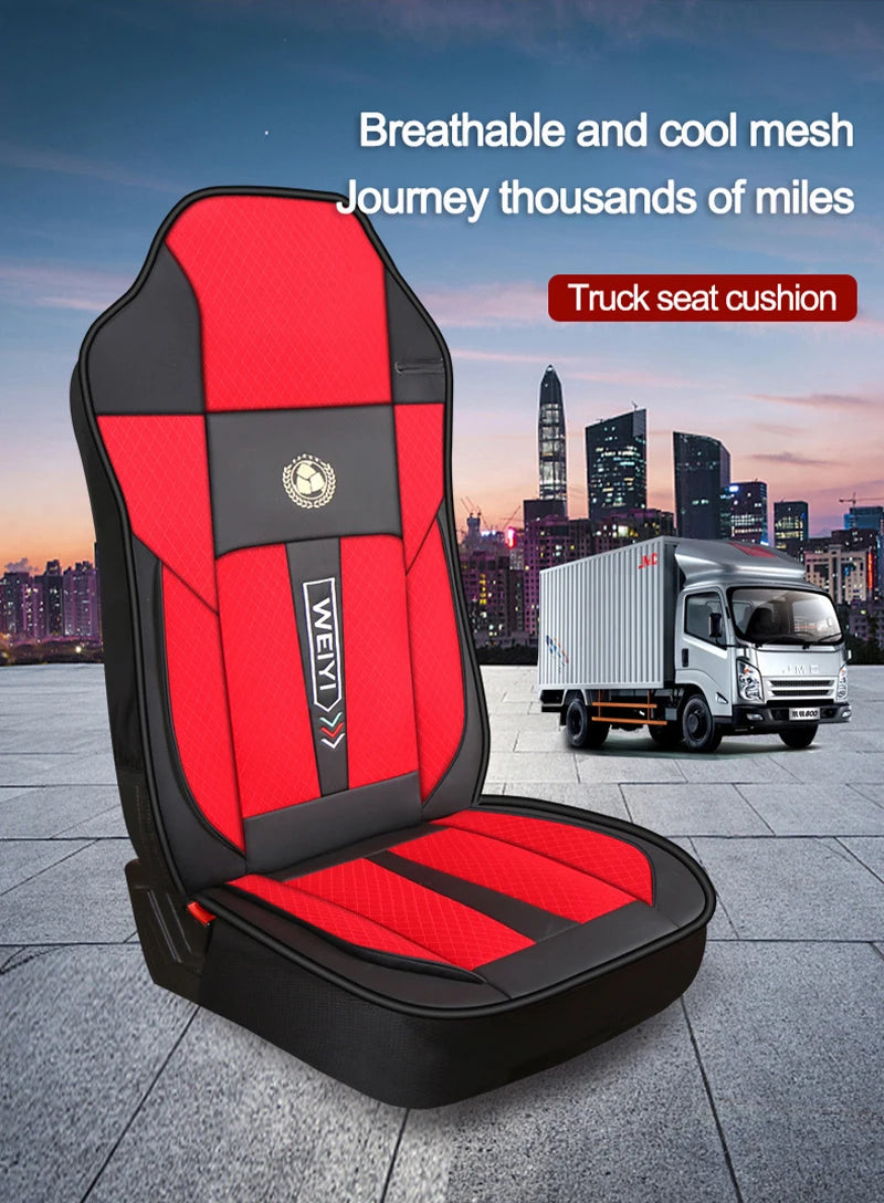 Universal Truck Lorry Bus Big Auto Car Seat Cushion Cover for SCANIA IVECO ISUZU Volvo MAN Renault DAF Hino TATRA SANY Benz