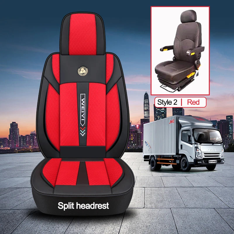 Universal Truck Lorry Bus Big Auto Car Seat Cushion Cover for SCANIA IVECO ISUZU Volvo MAN Renault DAF Hino TATRA SANY Benz