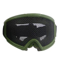 Hunting Tactical Eyes Protection Metal Mesh Pinhole Glasses Goggle Cycling Equipment Sunglasses Outdoor Sports Hiking Eyewear
