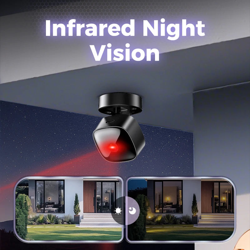 Security Camera 4K Wireless WiFi Monitoring Security Protection Remote High-definition Night Vision Infrared Surveillance