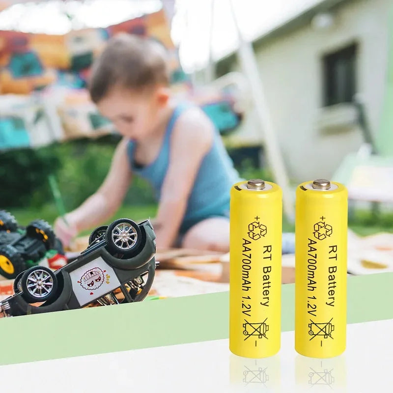 10-60PCS 8000mAh 1.2V AA Ni-MH Rechargeable Battery, Suitable for Remote Control, Toy Flashlight, Wireless Keyboard, Mouse