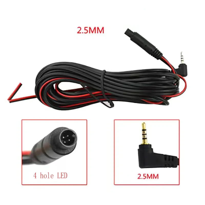 170% general traffic recorder 4-core 8-lamp infrared HD car image rear lens HD waterproof shockproof rear view