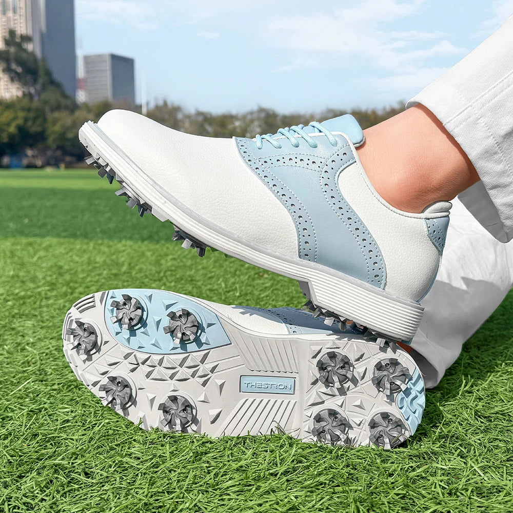 Golf sports shoes are non slip, breathable, women's casual, comfortable, multifunctional, wear-resistant and waterproof