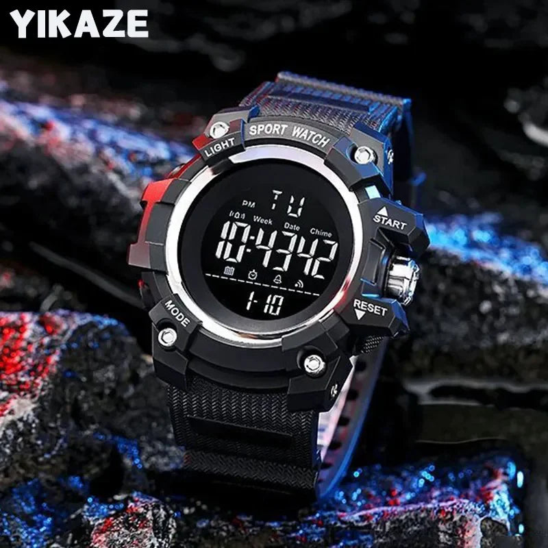Military Digital Watch for Men Outdoor Men's Sports Watches Clock Waterproof Luminous Chronograph Student Electronic Wristwatch
