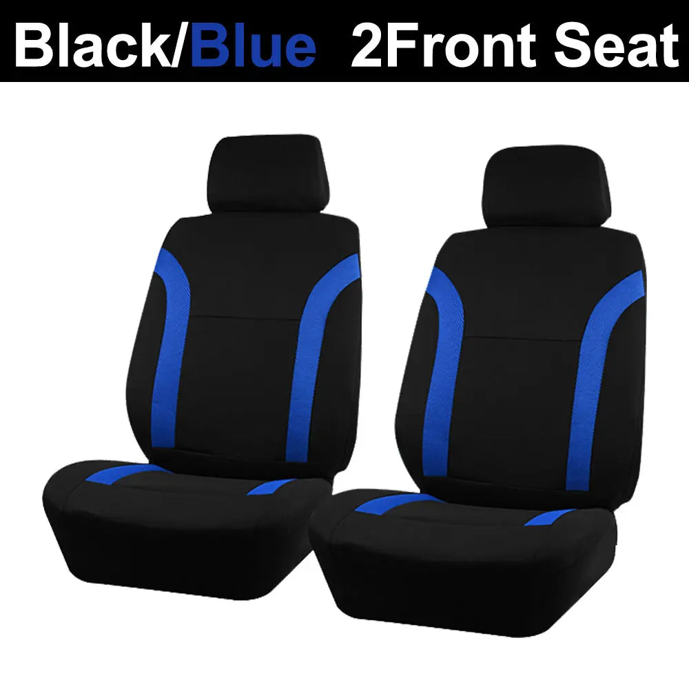 AUTO PLUS Universal 2 Front Seat Covers Fit For Most Car SUV Truck Car Accessories Interior Front Seat Covers For Car