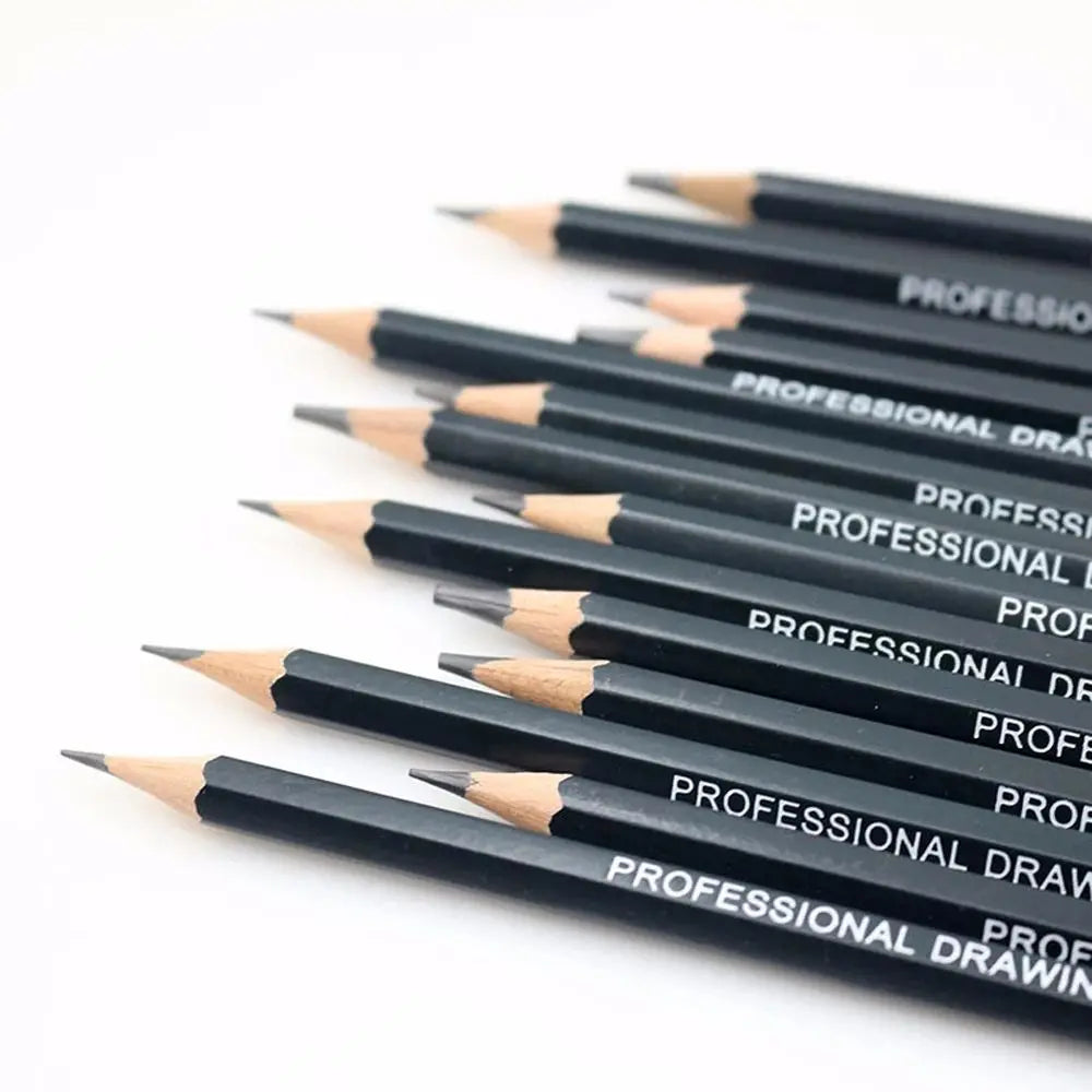 4B 5B 6B 10B 12B 1B Stationery Supplies Students Drawing Pencil Set HB 2B 6H 4H 2H 3B Professional Sketch Painting Pencils