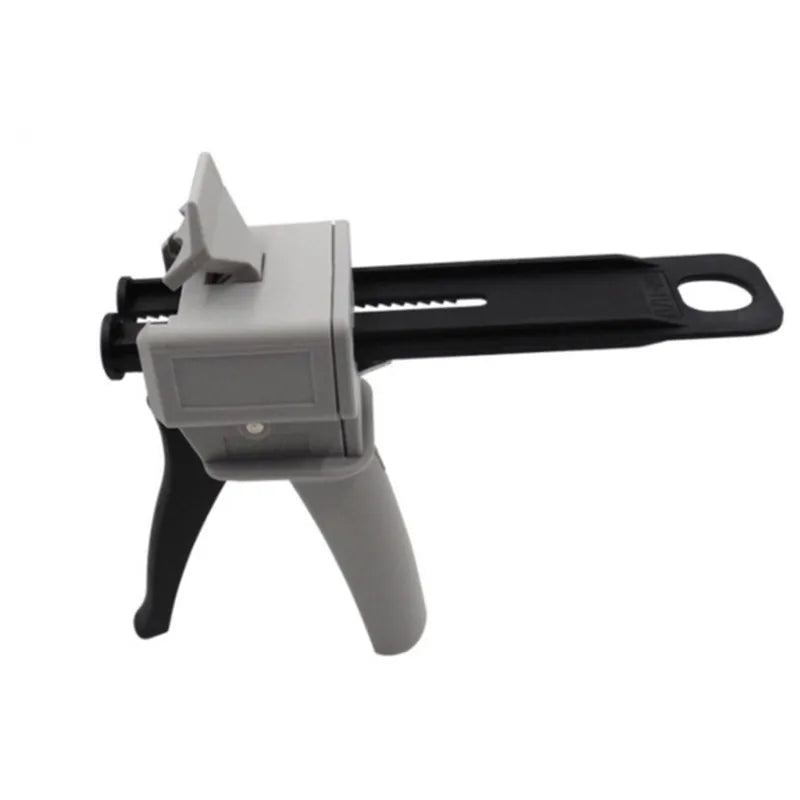Glue Gun 50ml Two Component AB Epoxy Sealant Glue Gun Applicator Glue Adhensive Squeeze Mixed 1:1 Manual Caulking Gun Dispenser