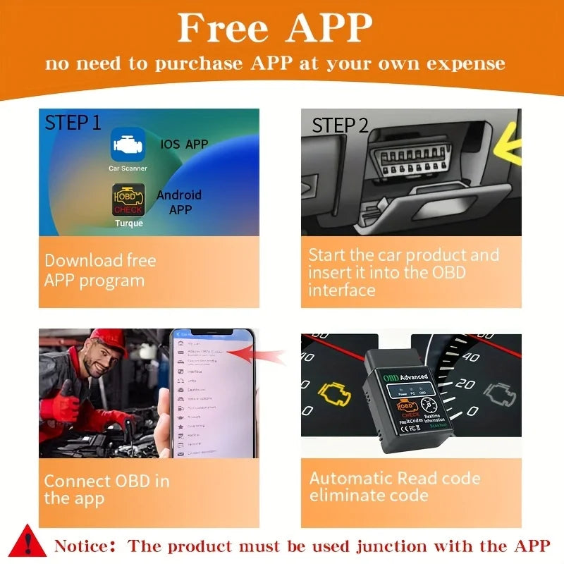 Car Code Scanner, Compact Scanner, Portable Device, Durable, Precision Tool, Diagnostic Equipment, Vehicle Owners, Automotive Technicians