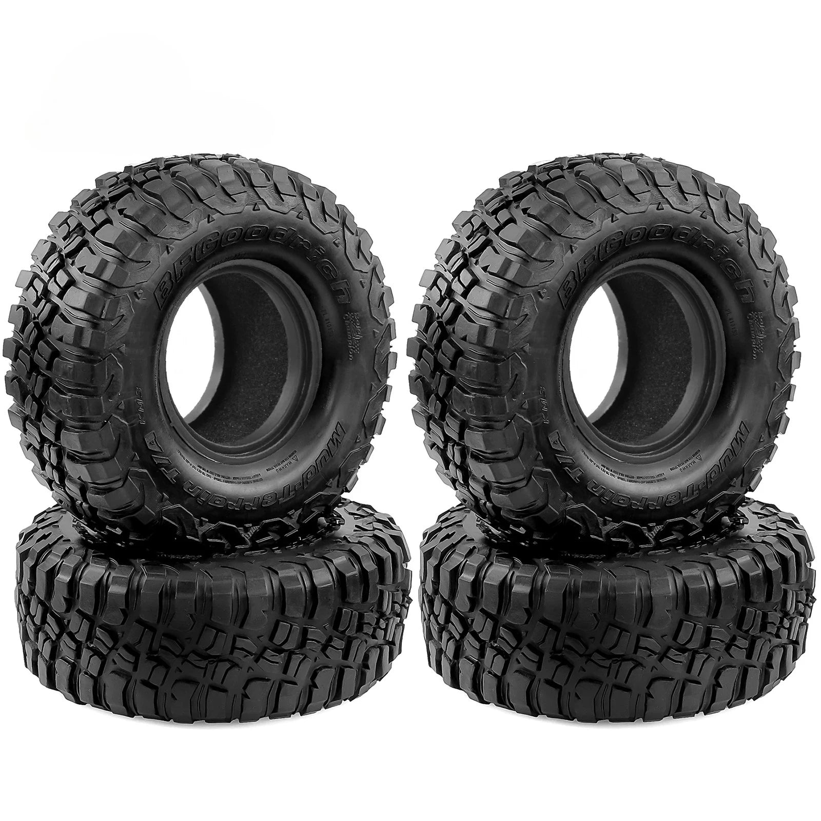 RC climbing car 2.2 inch rubber tire, suitable for Axial SCX10/AXI03007/TRX4/D90/Redcat Gen8 1/10remote controlcaruniversal tire