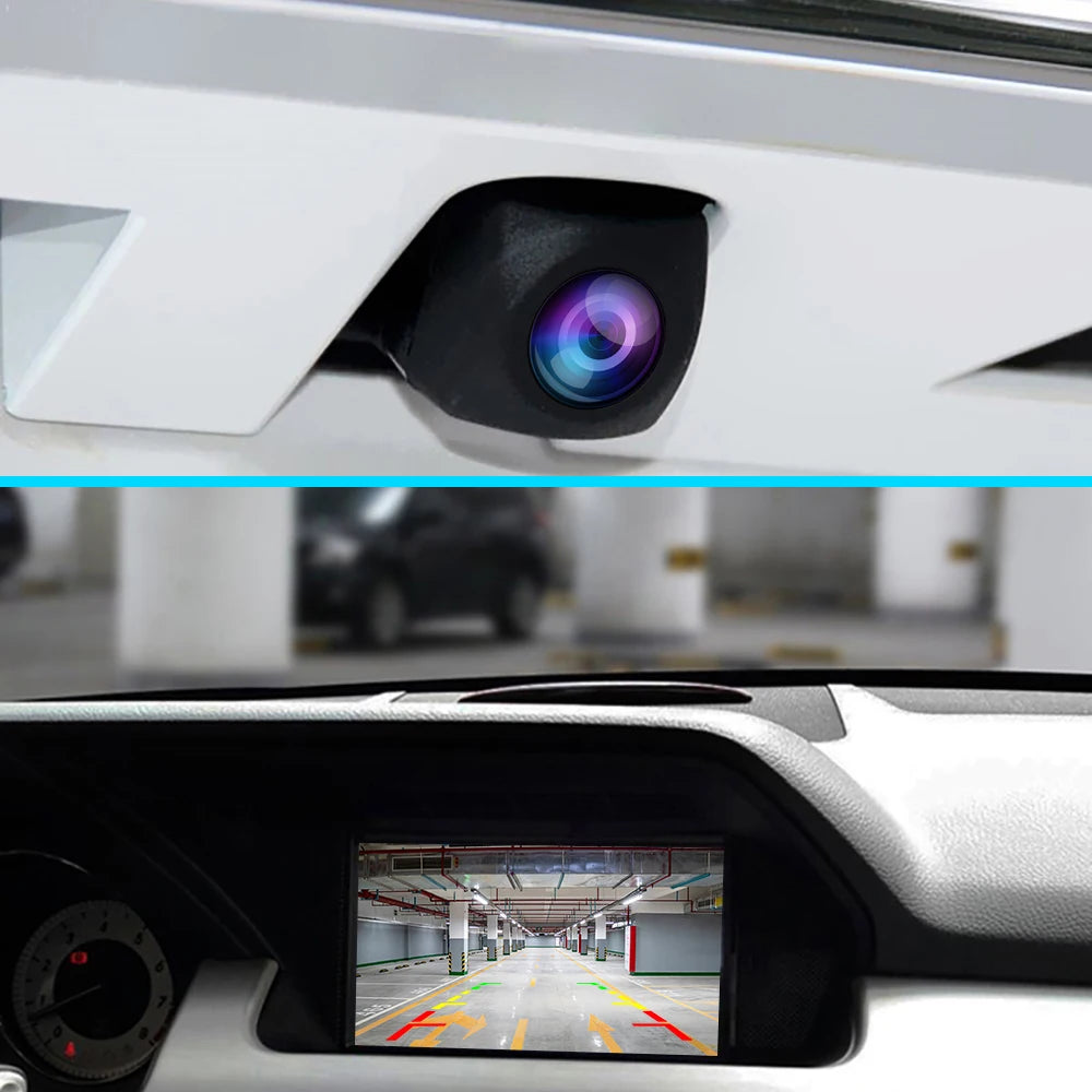 Luckdragon Car Vehicle HD CVBS AHD Reverse Camera 170 Degree Fish eye Lens Starlight N ight Vision HD Universal Rear View Camera