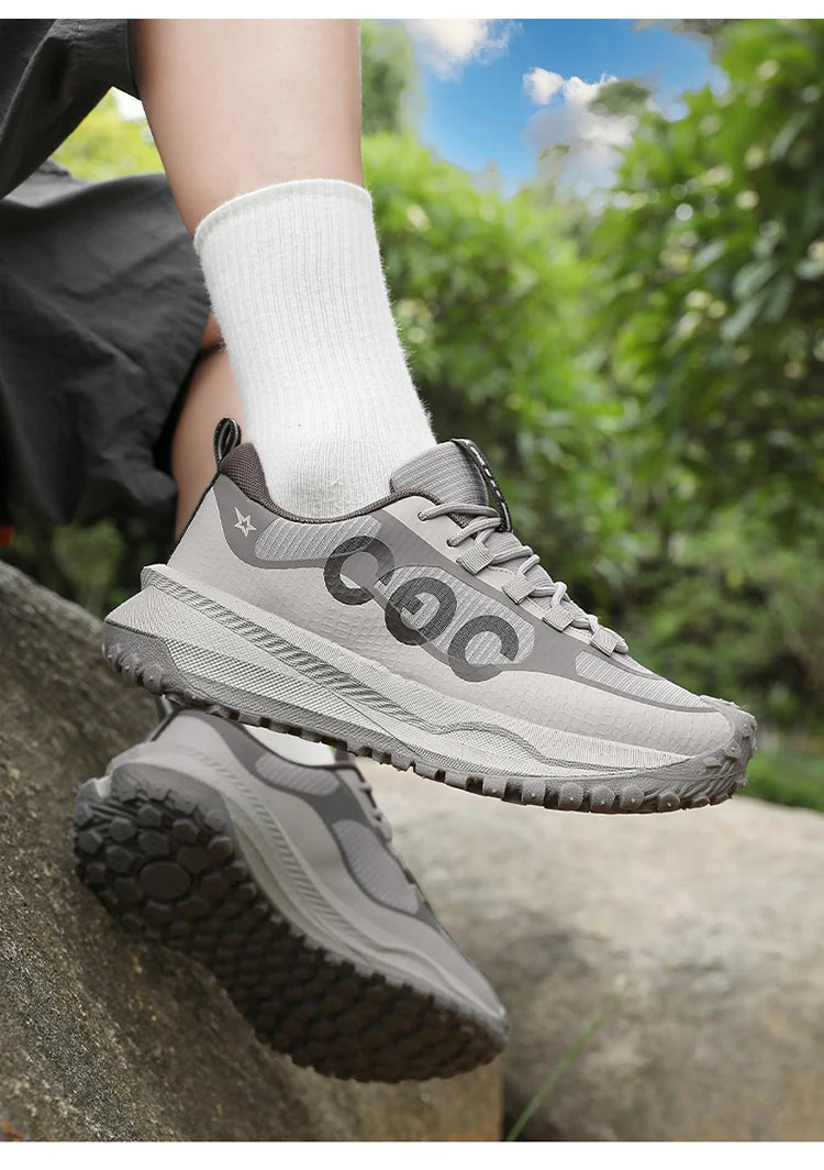 Men's Sports Shoes, Lightweight Carbon Plate Racing Running Shoes, Winter Shock Absorption, Anti Slip, Wear-resistant, Breathabl
