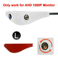 Carsanbo Car Side View Dual Lens Camera Vehicle Side View Camera For Universal Sedan AHD Car Camera Only Work For 1080P Monitor
