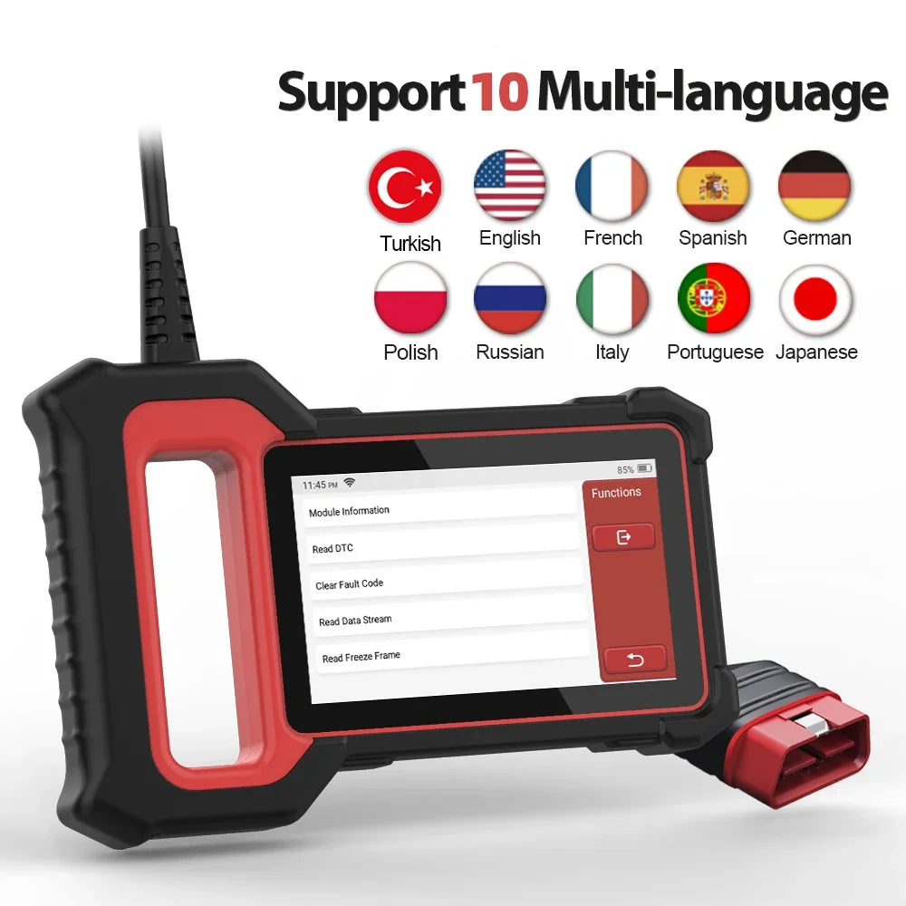THINKSCAN PLUS S7 S6 S4 THINKCAR OBD2 Scanner Auto ABS,SRS,ECM,TCM,BCM,AC System Car EOBDⅡ Diagnostic Scan Tool Car Code Reader