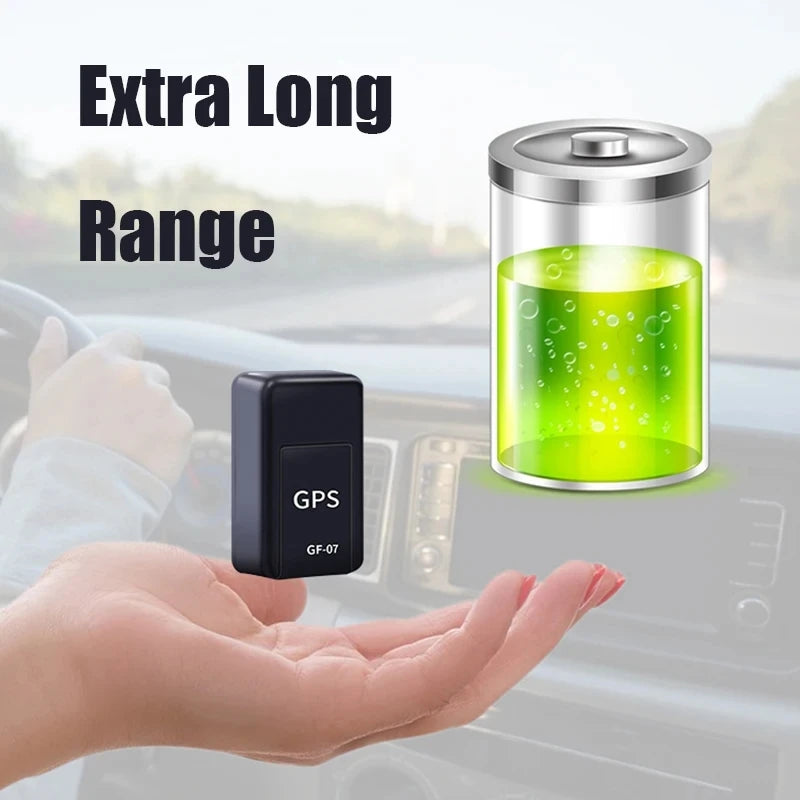 GPS Positioner GF07 Mini Tracking Positioner Rea!Time Tracking Remote Vehicle Positioning MobileRecording Anti Loss