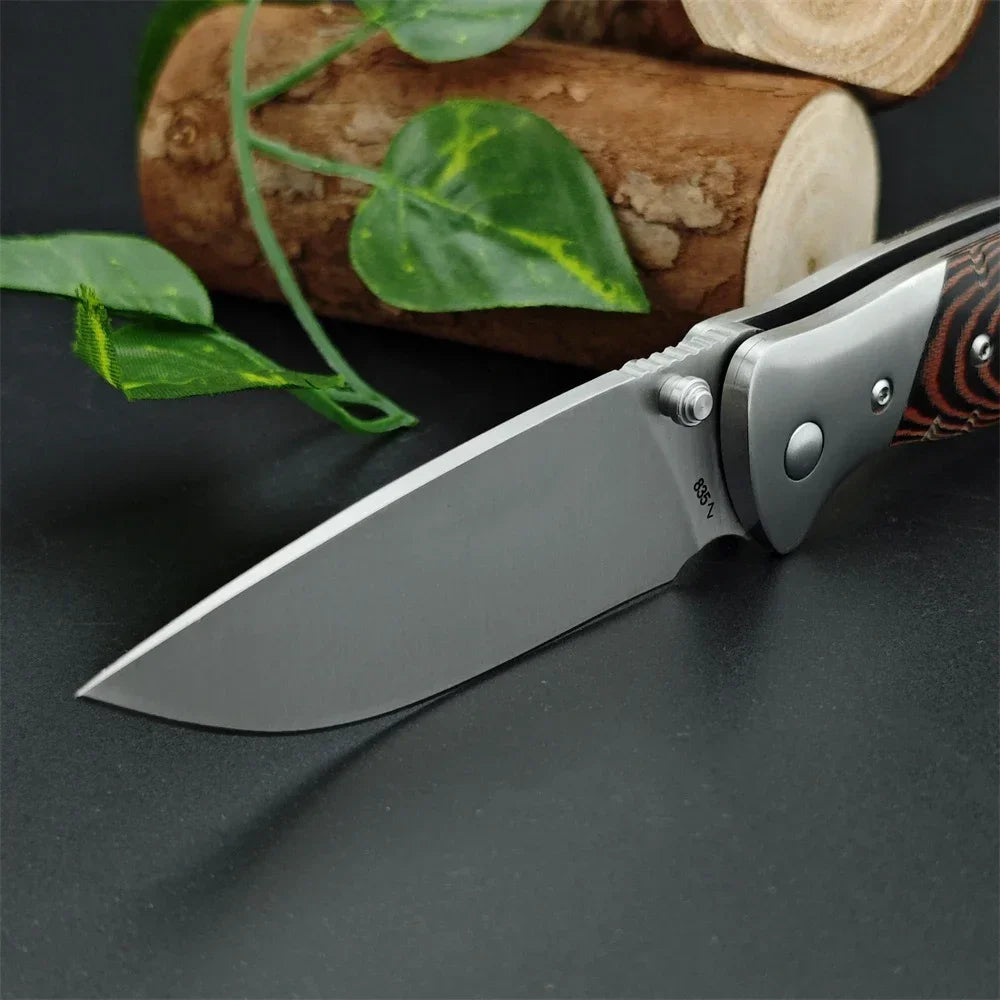 Hunting Knife with Sheath - BK-853 Fixed Blade knives, D2 Steel & G10 Handle for Camping, Survival, EDC Tactical Tool