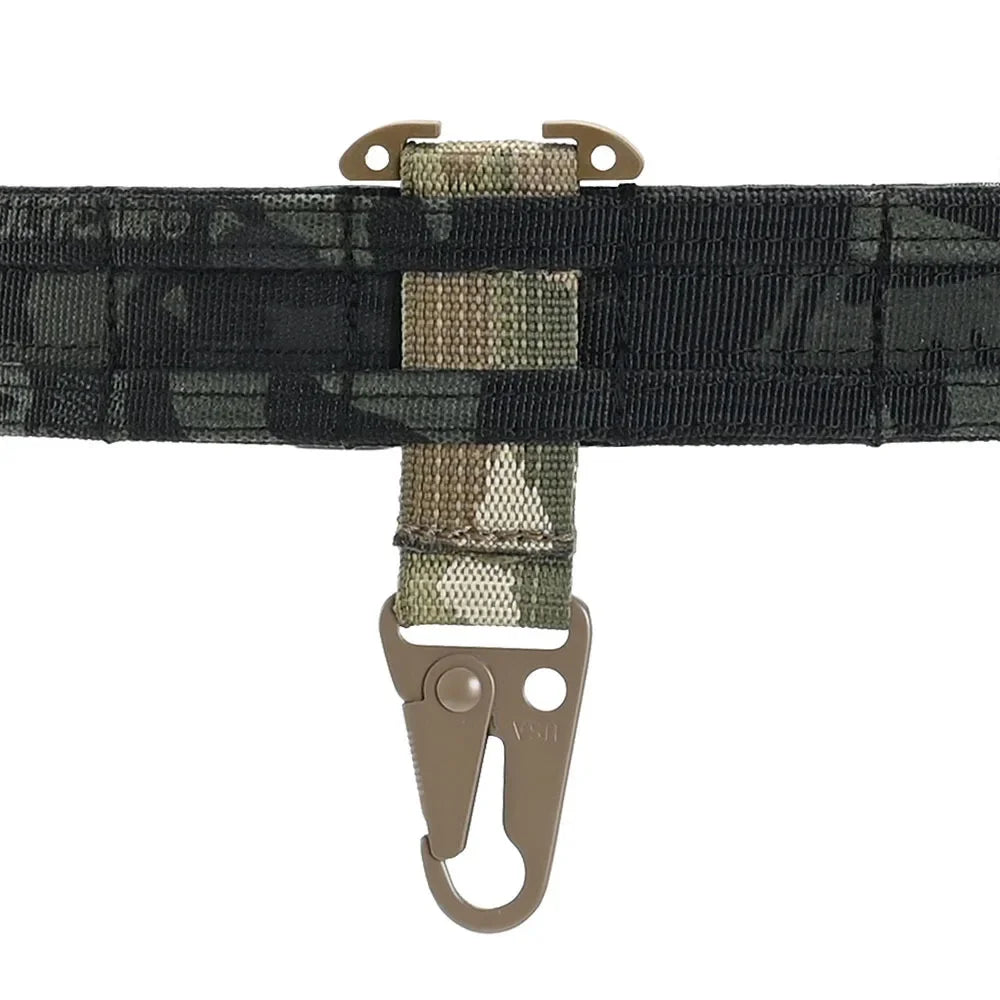 Tactical Gear Molle Clash Hook,Molle Belt Clip With Tee Mount Battle Belt Accessories For Gloves Keychains Hunting Vest Gear