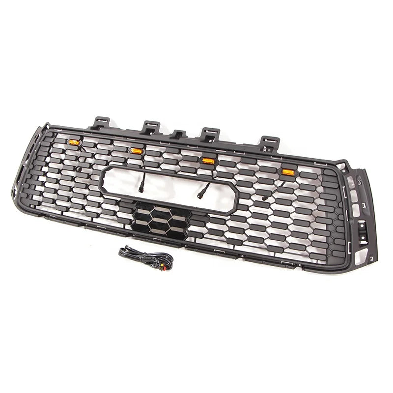 Pickup Truck Accessories Abs Plastic Insert Front Car Grille Radiator Grill Bumper Parrilla Fit For Trundra 2010-2013